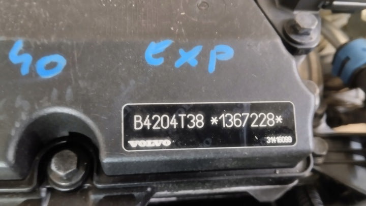 Motor Volvo V40 Hatchback 525 526 B4204T38 2.0 122PS 90kW 64TKm Benzin Komplett MOT5803199894ma
