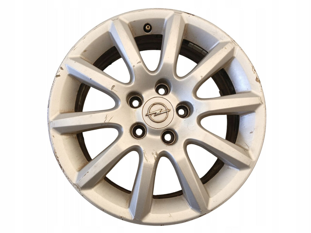 4x Alufelge 16 Zoll 6.5" 5x110 Glanz Silber Opel Astra Zafira B Rim Wheel FEL7439622352al