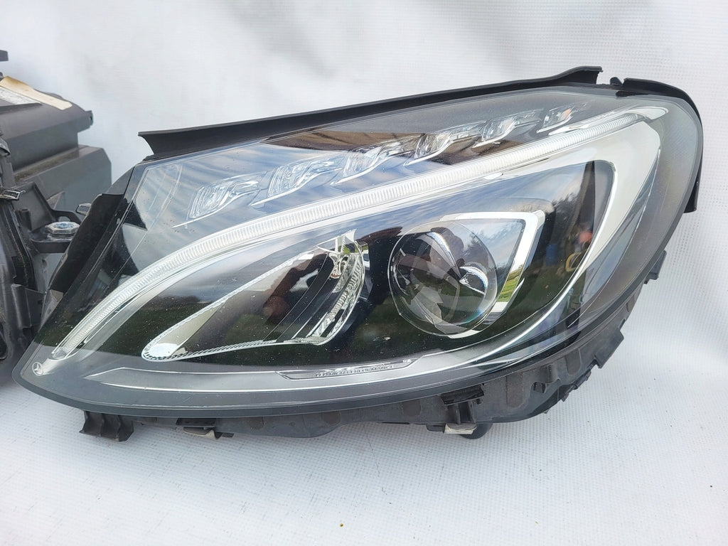 Frontscheinwerfer Mercedes-Benz W205 A2059062504 A2059062604 LED Ein Satz SCH9314996037qn