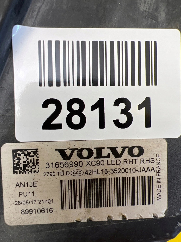 Frontscheinwerfer Volvo Xc90 II 31656990 LED Rechts Scheinwerfer Headlight SCH8404170268cp