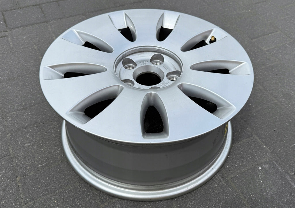 1x Alufelge 16 Zoll 7.0" 5x112 35ET Glanz Silber 4F0601025N Audi Rim Wheel FEL8478471392uv