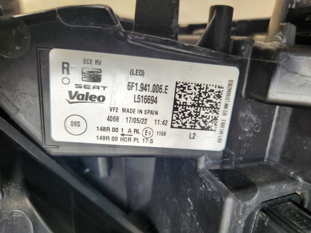 Frontscheinwerfer Seat Ibiza V Full LED Ein Satz Scheinwerfer Headlight SCH4164057442wr