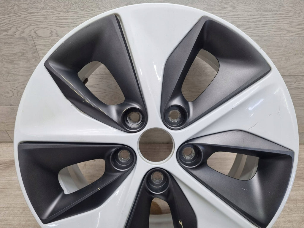 1x Alufelge 16 Zoll 6.5" 5x114.3 50ET Matt Weiß 52910-G7200 Hyundai Ioniq FEL1940527957wh