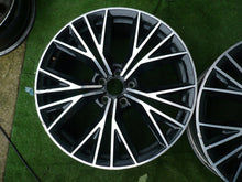 Load image into Gallery viewer, 1x Alufelge 20 Zoll 9.0" 5x112 37ET Glanz Schwarz 4G8601025BE Audi A6 A8 FEL2059811260ag