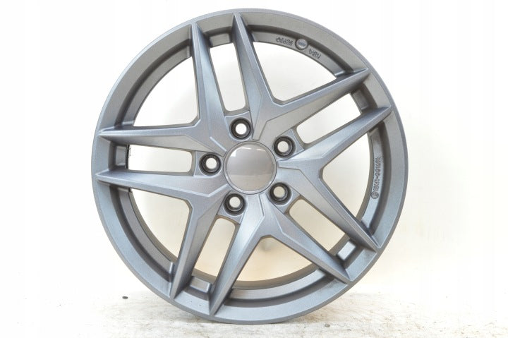 4x Alufelge 16 Zoll 6.5" 5x112 44ET Matt Grau 65644112566 Audi I Rim Wheel FEL5122308876dx