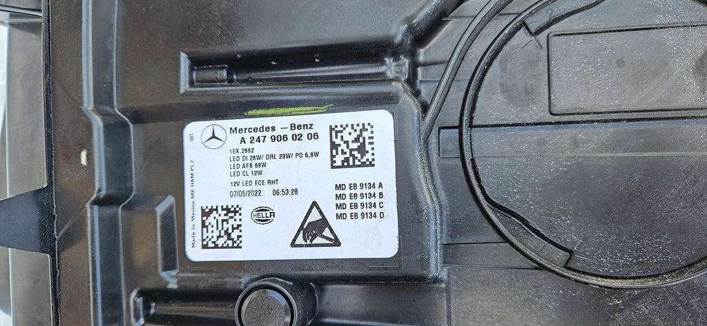 Frontscheinwerfer Mercedes-Benz Glb X247 A247906020645 Rechts Headlight SCH7956749126ch