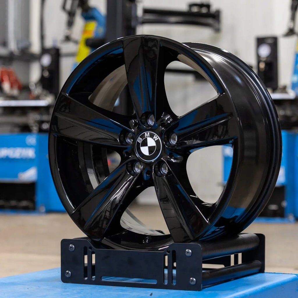 4x Alufelge 18 Zoll 8.0" 5x120 34ET Glanz Silber BMW E46 E91 F30 E90 E92 F31 FEL3298584058wq