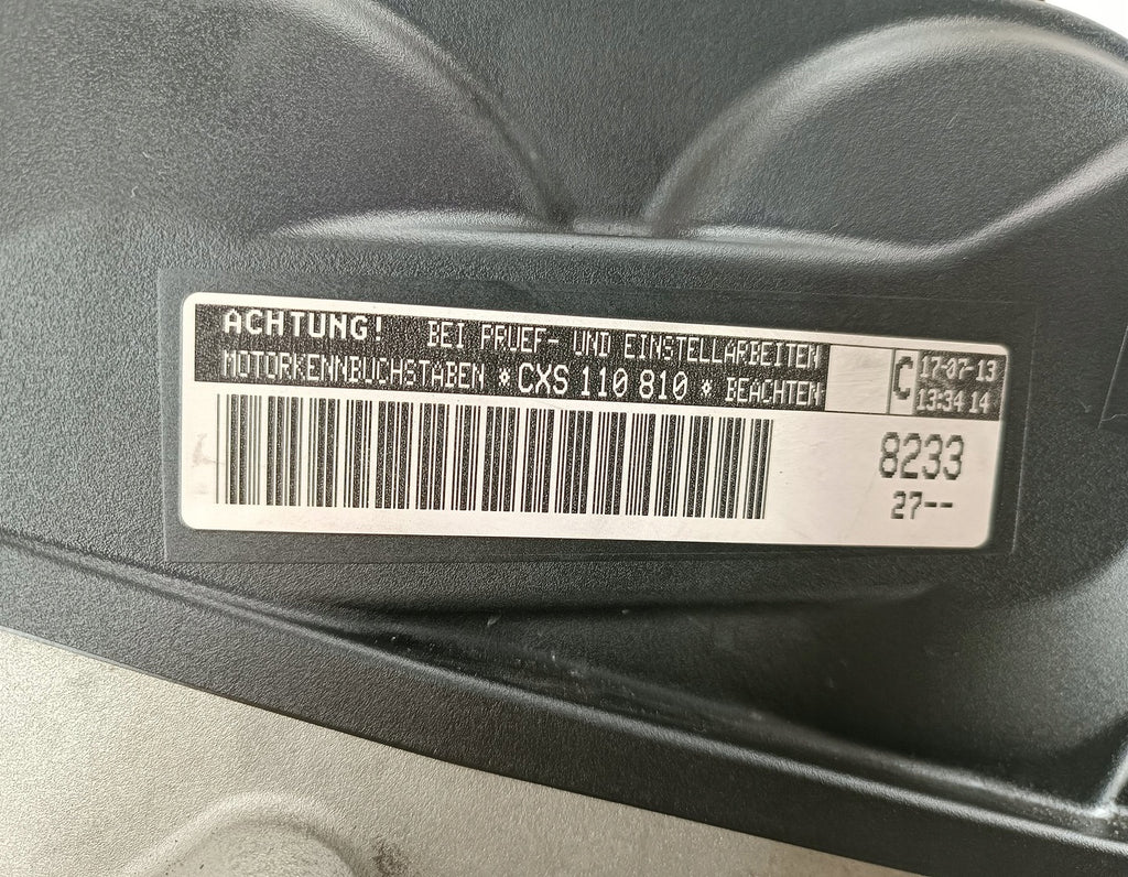 Motor Audi Seat VW A3 Leon Golf VII CXS 1.4 TSI 138TKm 2013 Benzin Komplett