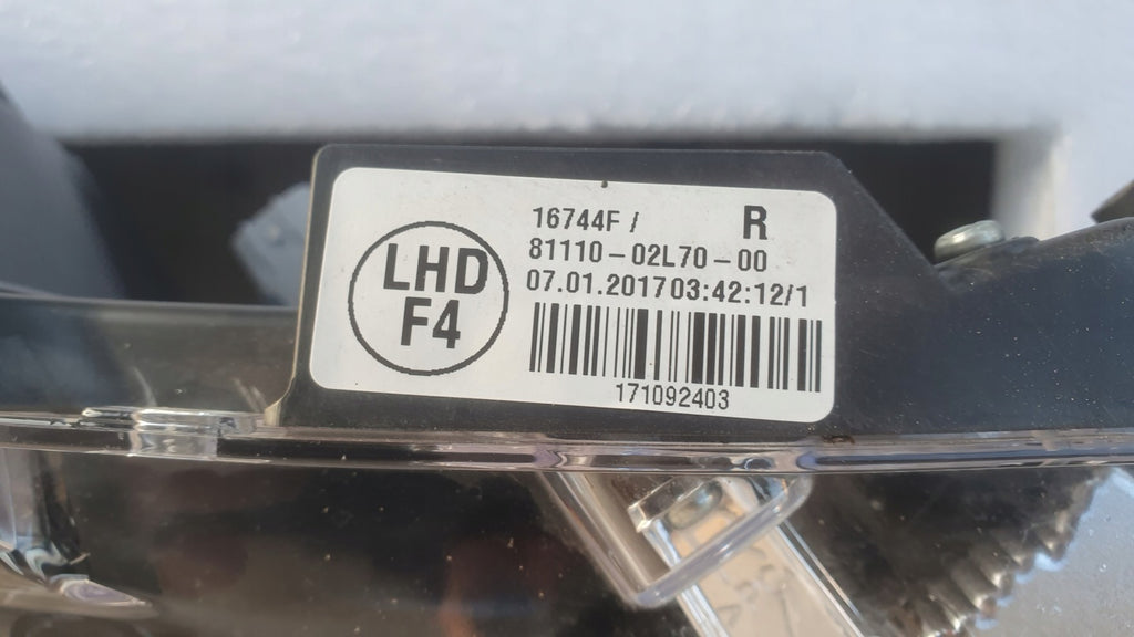Frontscheinwerfer Toyota Corolla 81110-02L70 LED Rechts Scheinwerfer Headlight SCH8558499582ke