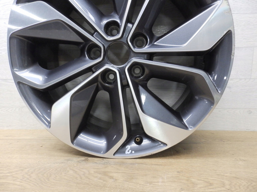 1x Alufelge 18 Zoll 7.5" 5x114.3 46ET Glanz Silber 403002855 Mg Megane Iv FEL2648959699ua