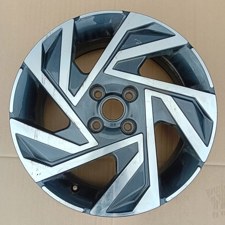 1x Alufelge 16 Zoll 6.0" 4x100 50ET Hyundai Rim Wheel FEL8740301353ch