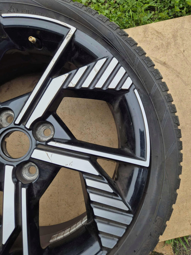 1x Alufelge 16 Zoll 6.5" 4x100 48ET Glanz Schwarz 52910-K7700 Hyundai I10 Iii FEL6463128896ig