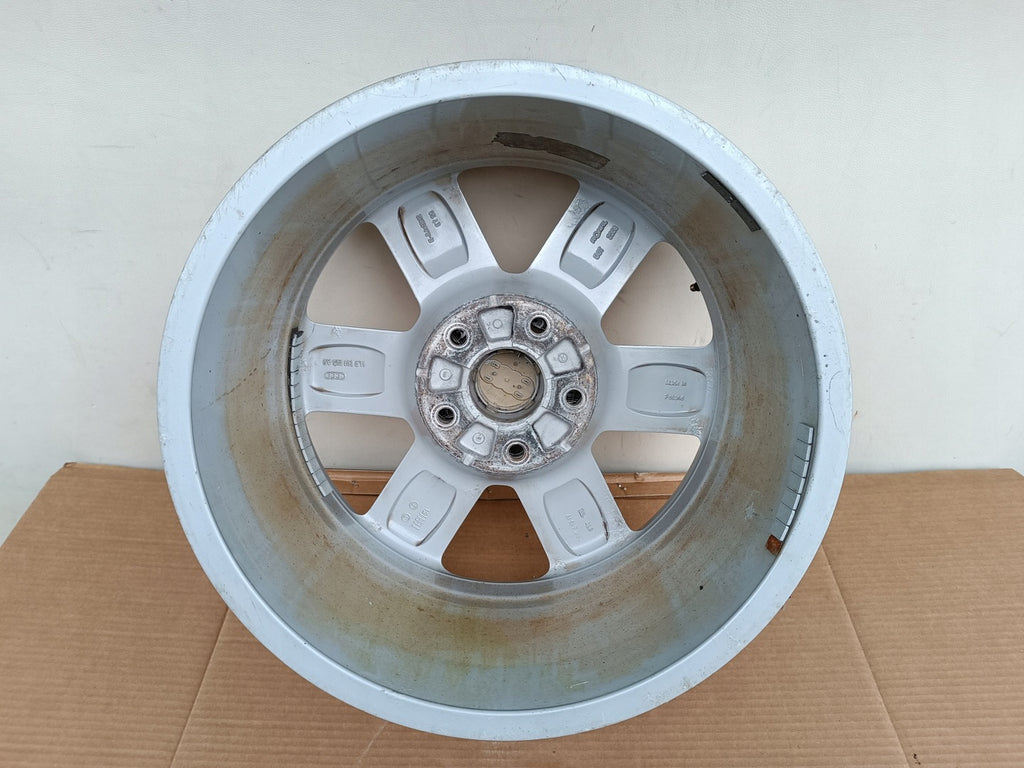 1x Alufelge 18 Zoll 8.0" 5x130 50ET 4L0601025AG Audi Q7 Rim Wheel