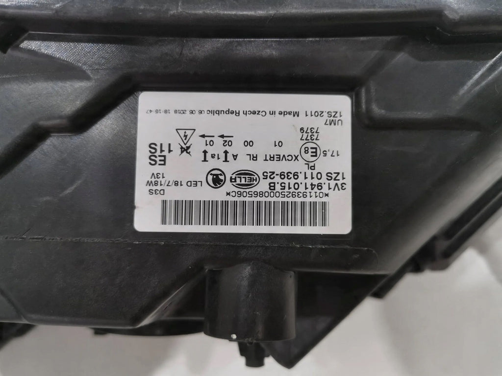 Frontscheinwerfer Skoda Superb III 3V1941015B Ein Stück (Rechts oder Links)