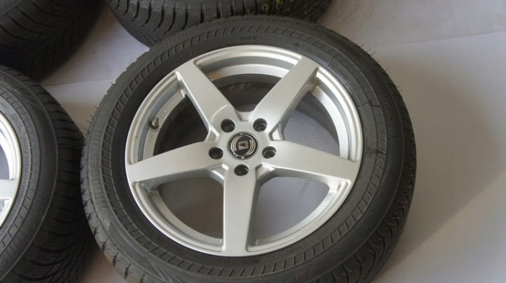 4x Alufelge 17 Zoll 7.5" 5x112 52ET Audi Rim Wheel FEL3434271150ey