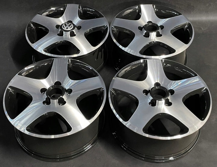 4x Alufelge 17 Zoll 7.5" 5x120 55ET Glanz 7L6601025 VW Crafter Touareg Rim Wheel FEL7365536474sm