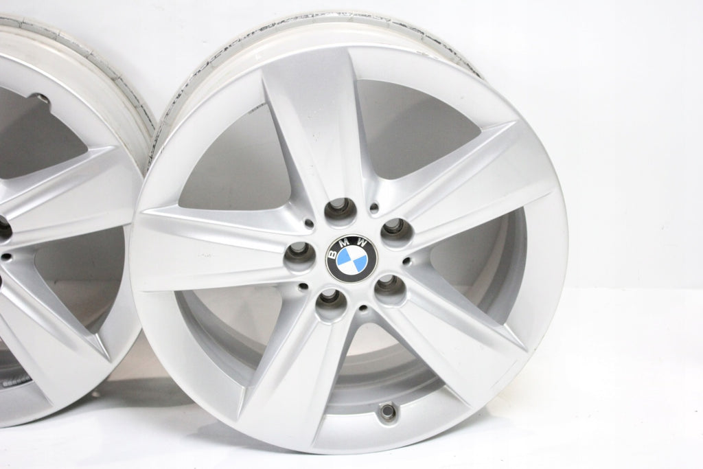 4x Alufelge 17 Zoll 7.5" 5x112 54ET Silber BMW6855087 BMW F45 F46 Rim Wheel FEL5118497035kr