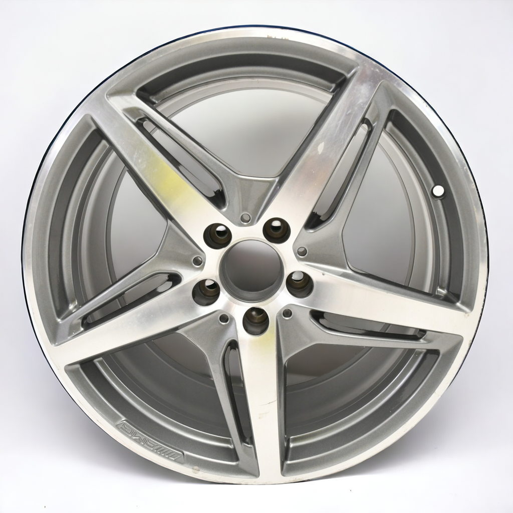 1x Alufelge 19 Zoll 9.0" 5x112 62ET A1904010100 Mercedes-Benz Amg Gt Rim Wheel