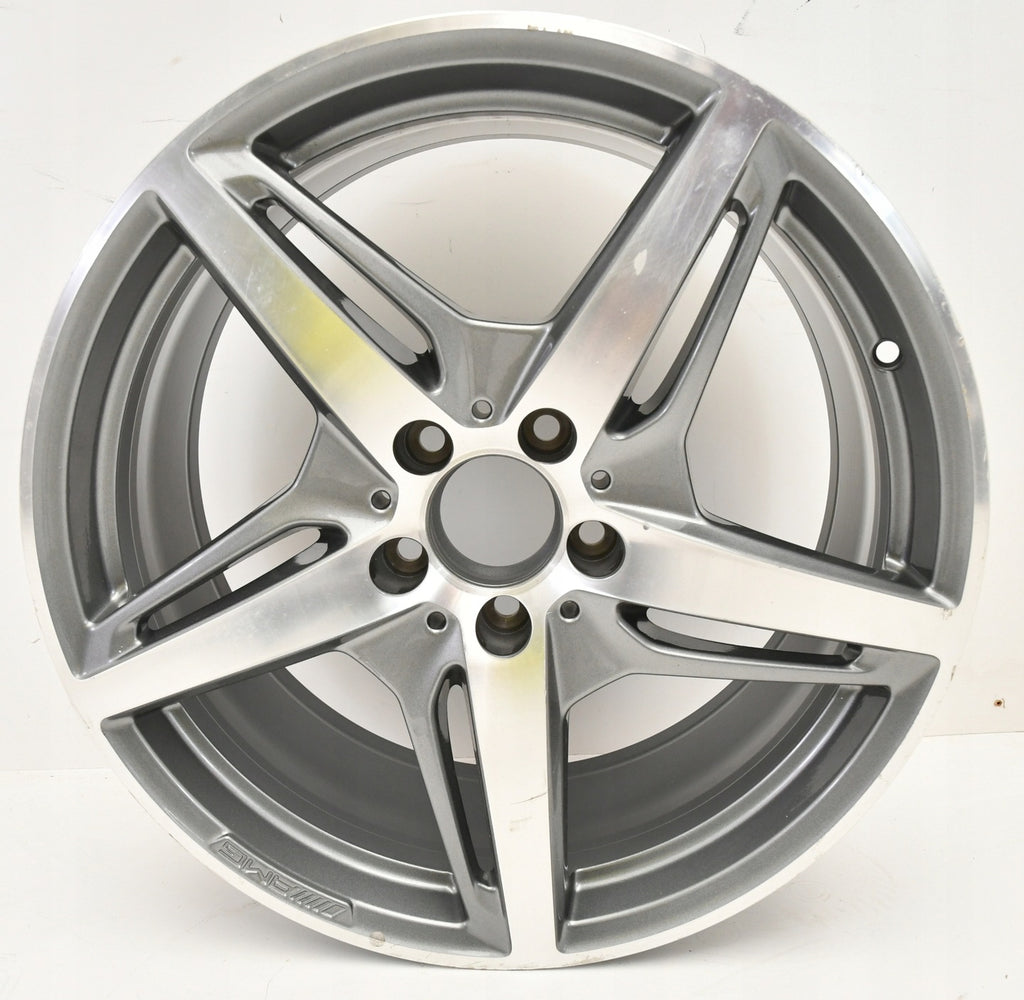 1x Alufelge 19 Zoll 9.0" 5x112 62ET A1904010100 Mercedes-Benz Amg Gt Rim Wheel