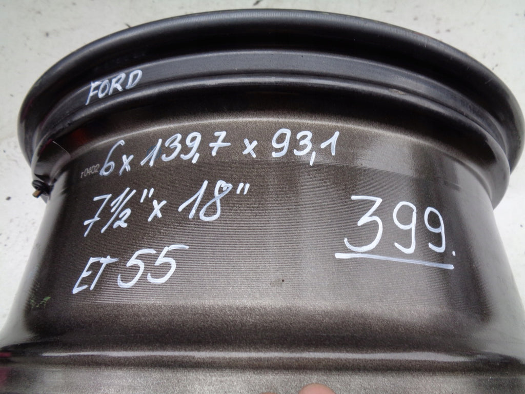 1x Alufelge 18 Zoll 7.5" 6x139.7 55ET N1WC-1007-E1A Ford Rim Wheel FEL6292786494wc