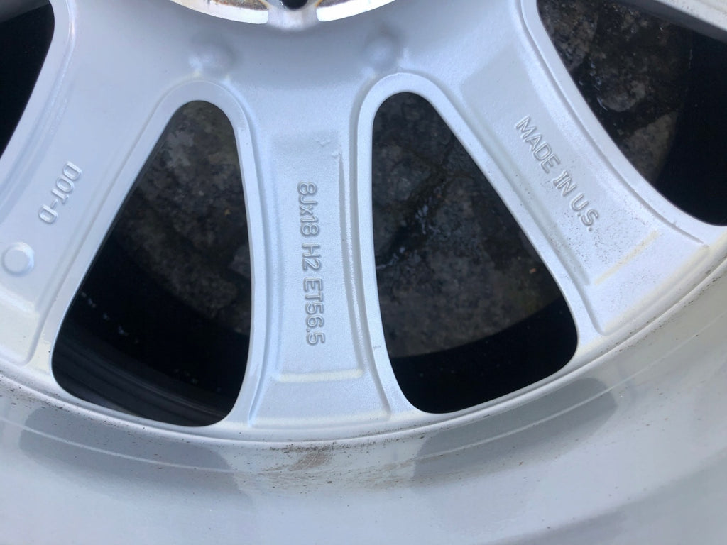 4x Alufelge 18 Zoll 8.0" 5x112 56ET Silber A1664011102 Mercedes-Benz Rim Wheel FEL7301771604db