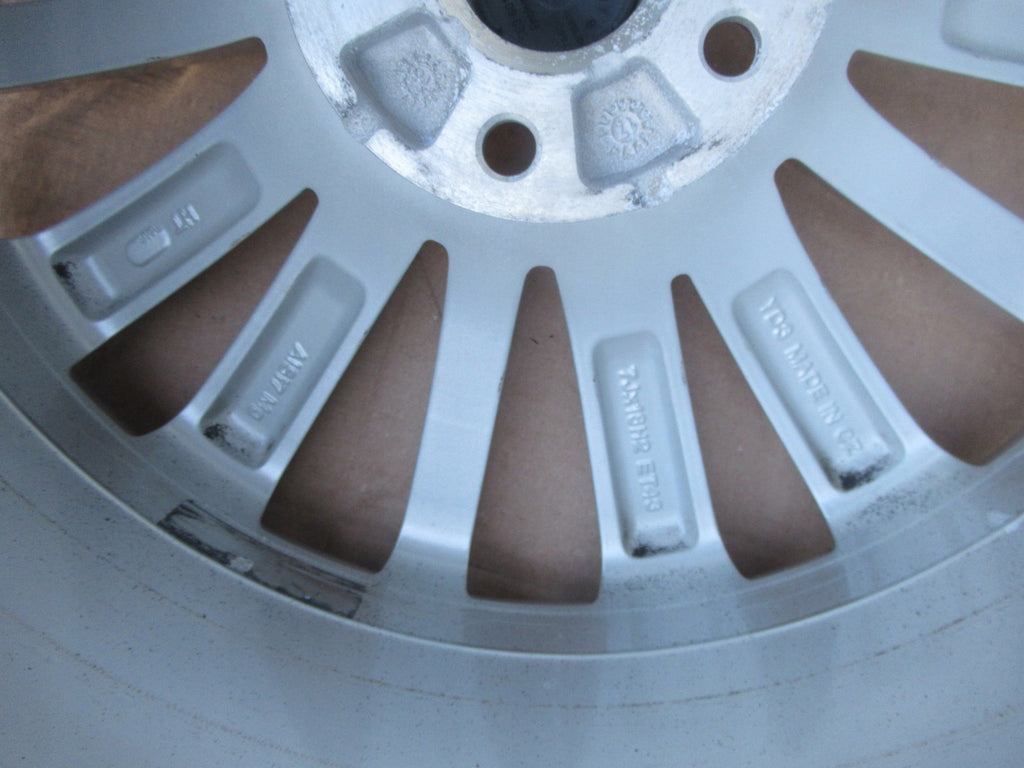 4x Alufelge 18 Zoll 7.0" 5x112 43ET Glanz Silber 565601025E Skoda I Rim Wheel FEL8231487583in