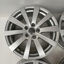 Laden Sie das Bild in den Galerie-Viewer, 4x Alufelge 17 Zoll 7.0" 5x112 40ET Glanz Silber Audi A6 C7 Rim Wheel FEL8052447818zq