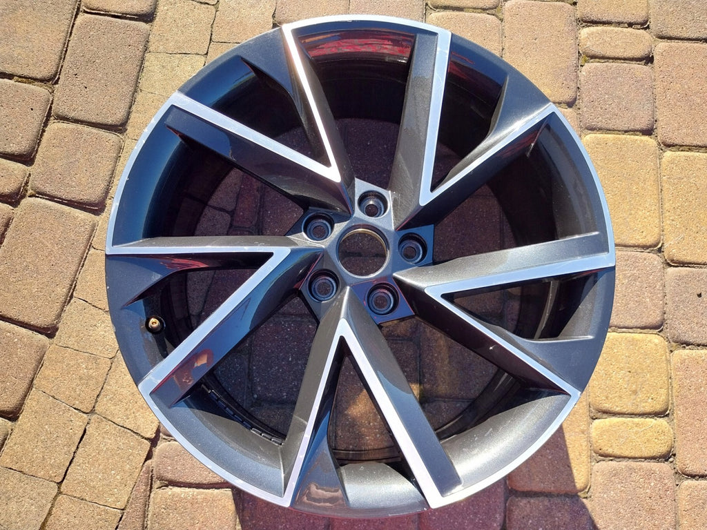 1x Alufelge 19 Zoll 8.0" 5x112 45ET Schwarz 57A601025R Skoda Karoq Rim Wheel FEL2258733249vt