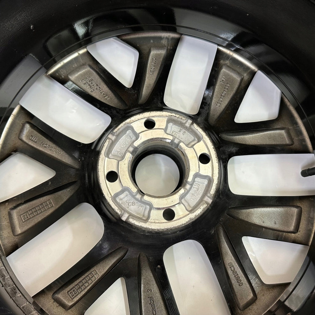 1x Alufelge 17 Zoll 6.5" 4x108 32ET Glanz Schwarz 9834034280 Citroën Iii FEL9258197740bs