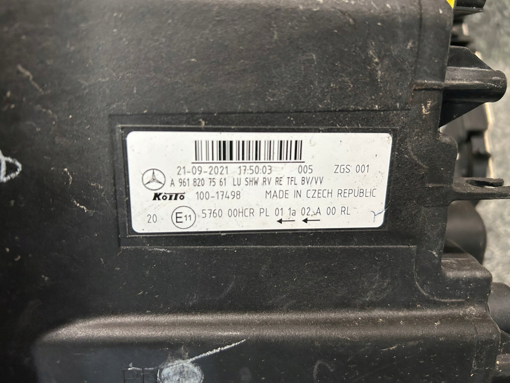 Frontscheinwerfer Mercedes-Benz A9618207561 Rechts Scheinwerfer Headlight SCH6488002994qi