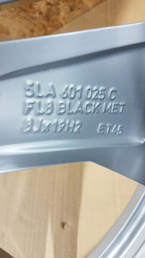 1x Alufelge 19 Zoll 8.0" 5x112 45ET 5LA601025B Skoda Enyaq Rim Wheel FEL6698559475wp