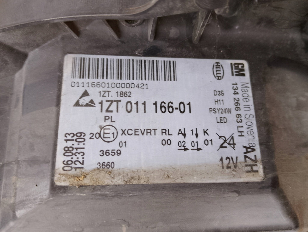 Frontscheinwerfer Opel Insignia A 1ZT01116601 Xenon Links Scheinwerfer Headlight SCH4959137303pb