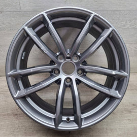 1x Alufelge 18 Zoll 5x112 Glanz Schwarz 7855081 BMW 5 G31 G30 Rim Wheel FEL4510255511nt
