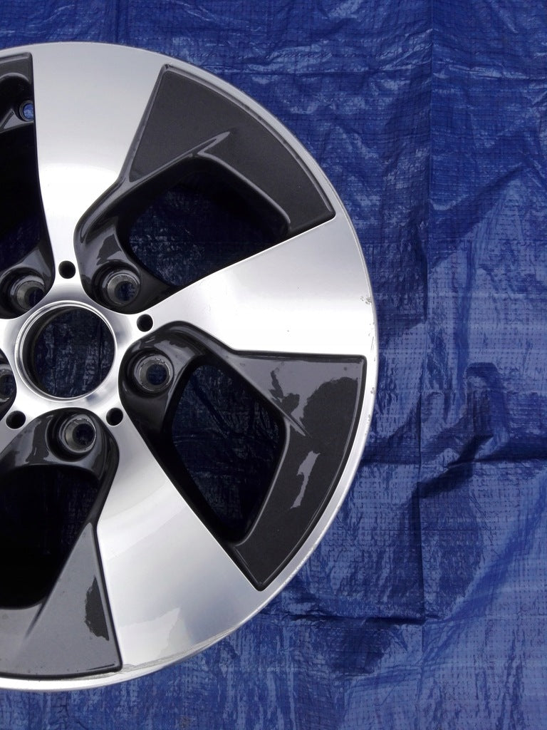 1x Alufelge 16 Zoll 7.0" 5x120 31ET Glanz Grau 6870611 BMW 3 F30 F31 Mg FEL1232059181es
