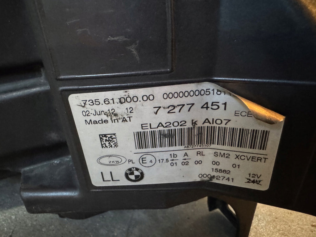 Frontscheinwerfer BMW X6 E71 7277451 Full LED Links Scheinwerfer Headlight SCH4837008531md