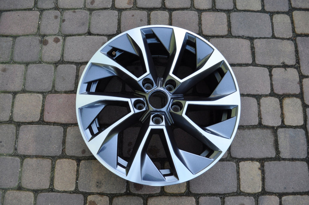 1x Alufelge 17 Zoll 7.0" 5x112 45ET Glanz Graphit 57A601025AB Mg Karoq Rim Wheel FEL4628094600cm