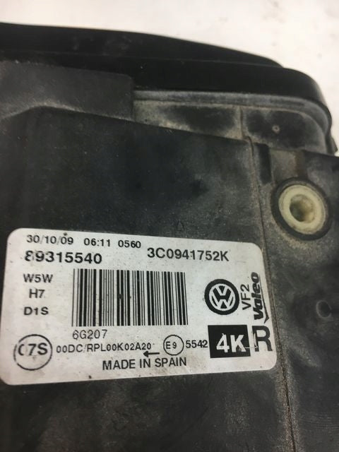 Frontscheinwerfer VW Passat 3C0941752K Xenon Rechts Scheinwerfer Headlight