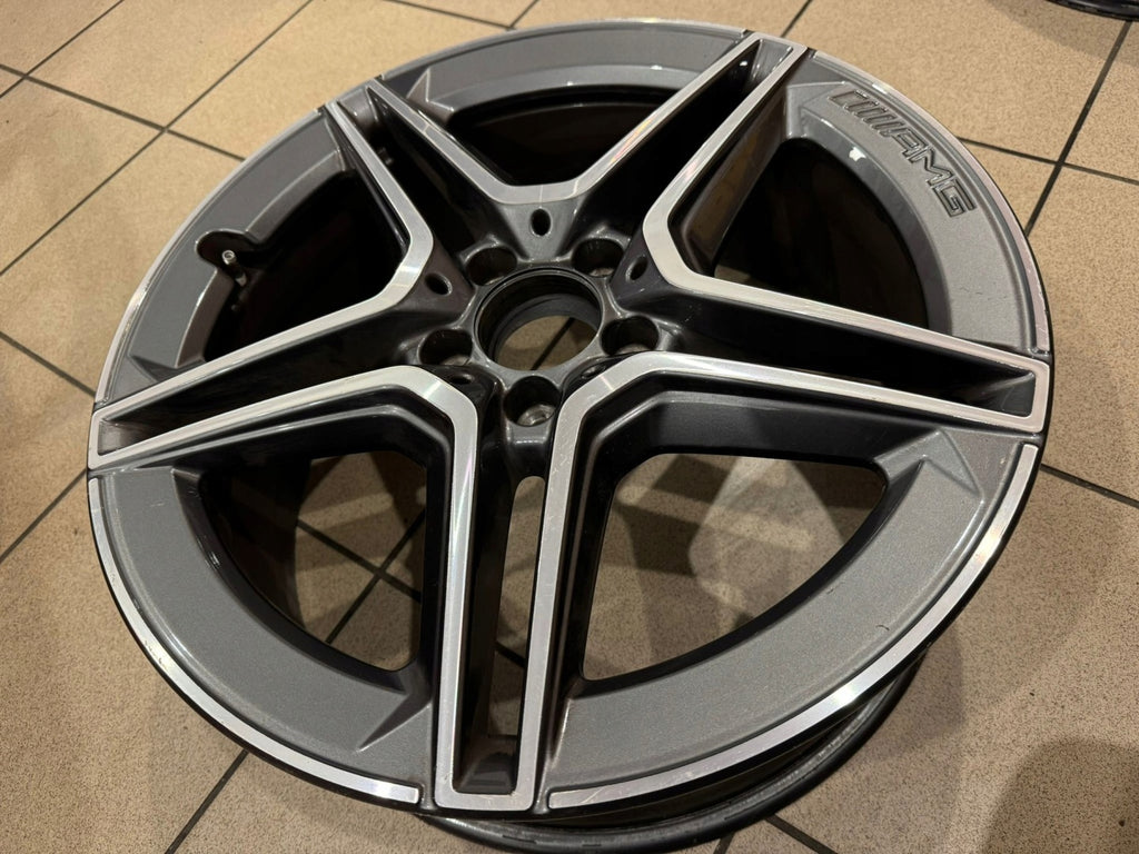 1x Alufelge 19 Zoll 7.5" 5x112 A2474011500 Mercedes-Benz Amg Rim Wheel FEL1433890471tc
