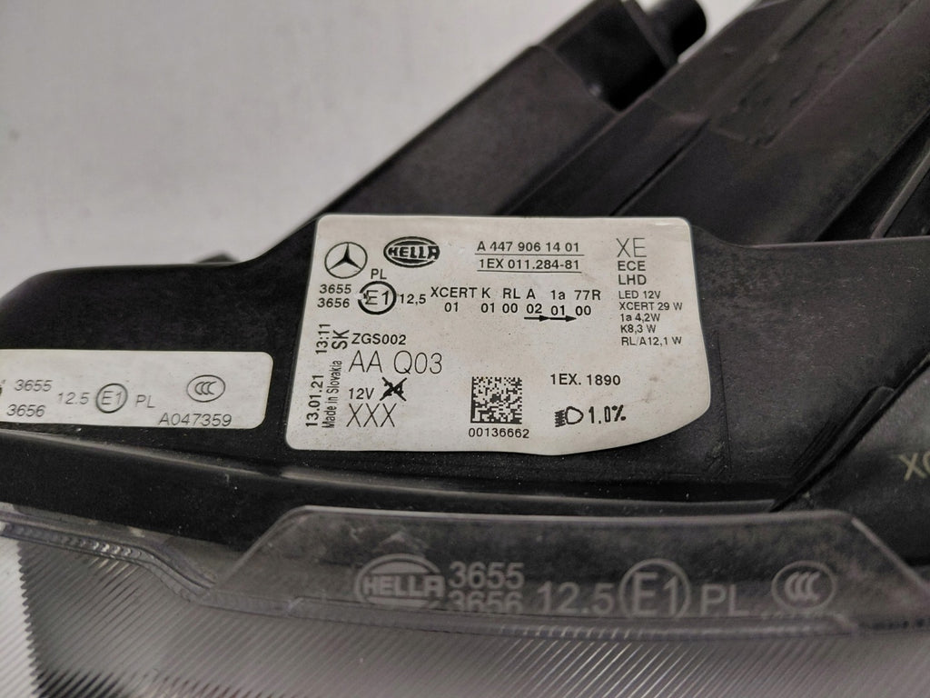 Frontscheinwerfer Mercedes-Benz W447 A4479061401 Links Scheinwerfer Headlight SCH1226542365ok