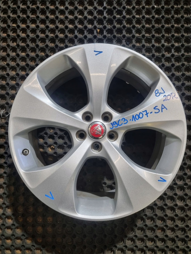 1x Alufelge 20 Zoll 8.0" 5x120 J9C31007SA Jaguar Rim Wheel FEL4882759700aj