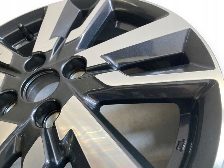 1x Alufelge 16 Zoll 6.0" 4x100 50ET Schwarz 403005FA1 Nissan Micra I K14 FEL4734379535bs