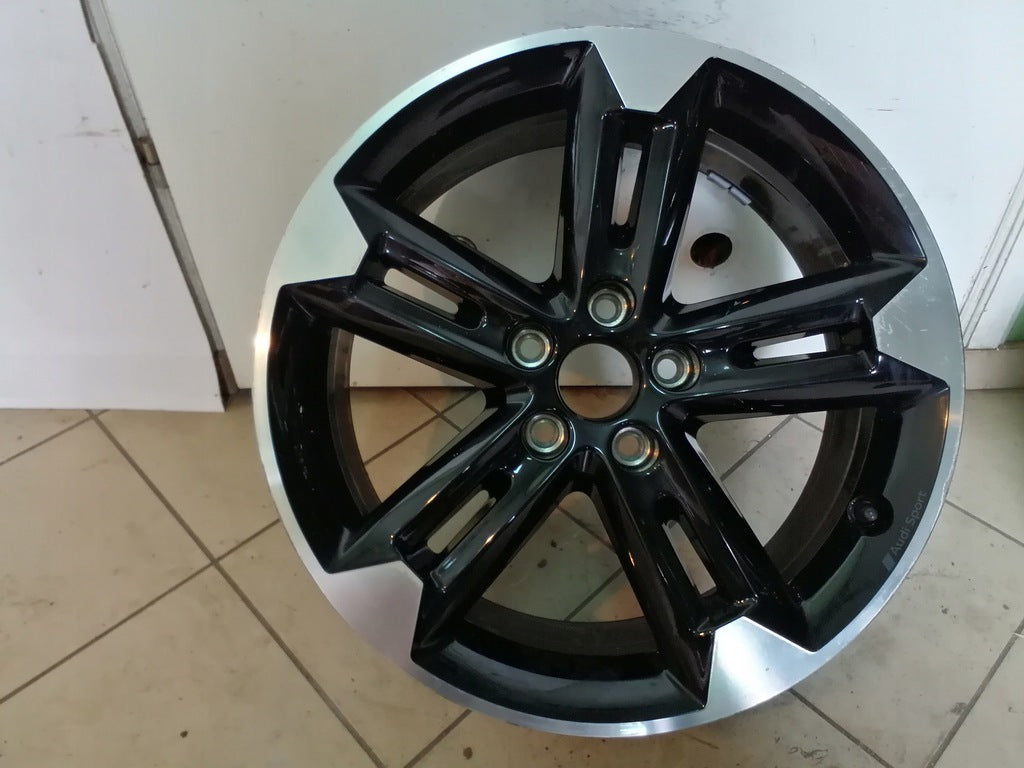 1x Alufelge 17 Zoll 7.0" 5x112 40ET Schwarz 81A601025AM Audi Q3 Q2 Rim Wheel FEL3984473696fs