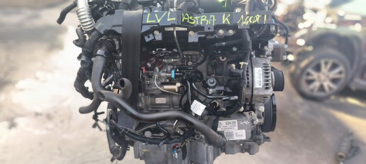 Motor Opel Astra K B16DTH 1.6 CDTI 136PS 180TKm Diesel Engine Komplett MOT9518285507fb