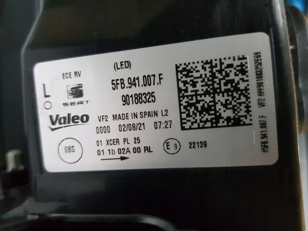 Frontscheinwerfer Seat Leon 5FB941007F Full LED Links Scheinwerfer Headlight