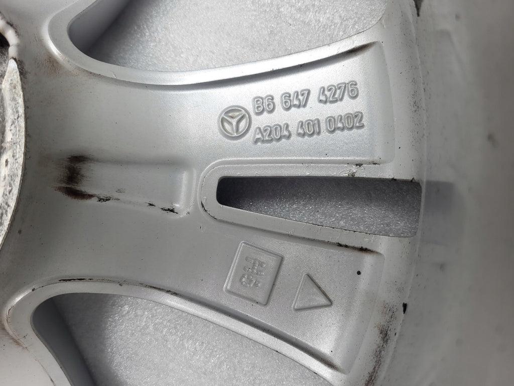 1x Alufelge 17 Zoll 7.5" 5x112 47ET Glanz Grau A2044010402 Mercedes-Benz W204 FEL4041041948zi