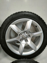 Laden Sie das Bild in den Galerie-Viewer, 4x Alufelge 17 Zoll 8.0" 5x112 26ET Glanz Silber 8T0601025CJ Audi A5 Rim Wheel FEL5586820010nw