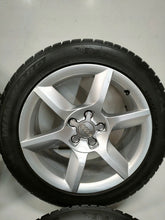 Laden Sie das Bild in den Galerie-Viewer, 4x Alufelge 17 Zoll 8.0" 5x112 26ET Glanz Silber 8T0601025CJ Audi A5 Rim Wheel FEL5586820010nw