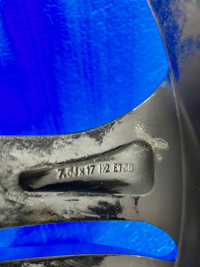 1x Alufelge 17 Zoll 7.5" 5x112 56ET A2534010600 Mercedes-Benz Glc Rim Wheel FEL1603967615fs