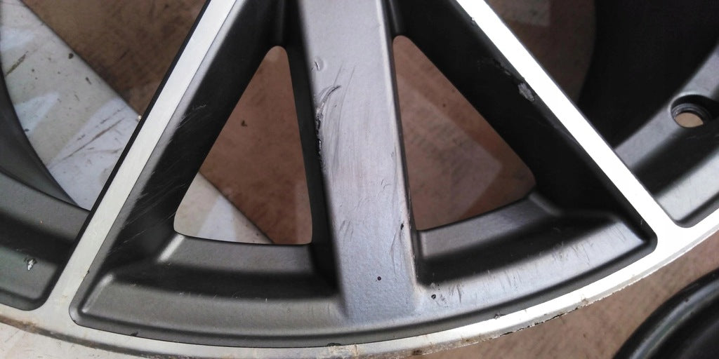 1x Alufelge 21 Zoll 9.5" 5x112 25ET Matt Silber 4G060102 Audi A6 Rim Wheel FEL1659515386za