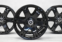 Load image into Gallery viewer, 4x Alufelge 19 Zoll 8.0" 5x112 60ET Glanz Schwarz A1644011602 Mercedes-Benz FEL7420574369yi